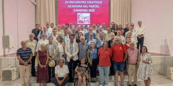 Asistentes al XV Encuentro científico de la Academia del Partal