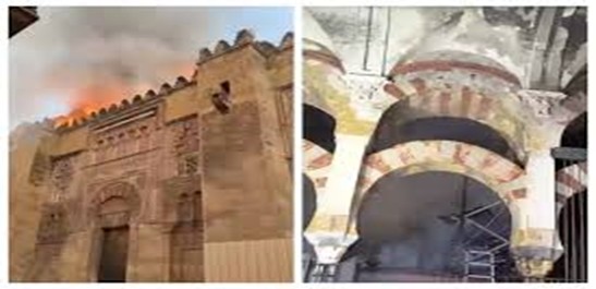 Incendio Mezquita de Córdoba
