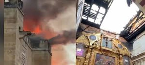 Incendio Mezquita de Córdoba