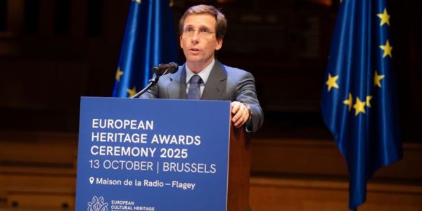 José Luis Martínez-Almeida en los European Heritage Award